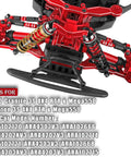 Beefed-Up RC Upgrade Kit For 1/10 Granite 3S Senton 3S And Mega550 RC Cars With Aluminum Shocks Front Detail