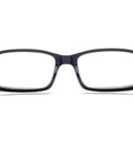 Front view of Leaded Radiation Safety Glasses With SF-6 HT Lenses, 0.75mm Pb Equivalency, TR-90 Frame, rubberized nose pads, side shields visible.