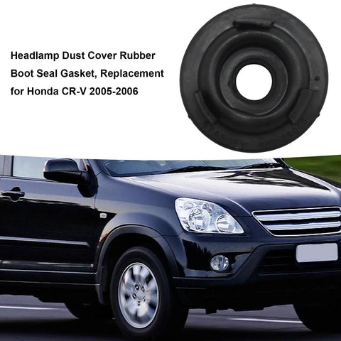 Honda CR V Headlamp Dust Cover Rubber Boot Seal Gasket Replacement 2005 2006 Keeps Dust And Water Out And Protects