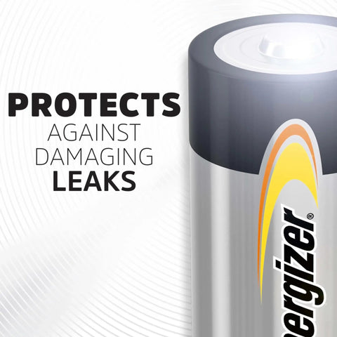 Heavy Duty Size D Alkaline Batteries 12 Pack Delivers Solid All Day Power For Flashlights Smoke Detectors And Smart Home Gear, showcasing leak protection features.