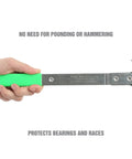 Hand holding Dual Tip Seal Removal Tool For Any Seal Size Easy No Hassle Seal Extractor With Sharp Tips That Slip Under Seals Quick Durable Handheld Tool For Automotive Plumbing And Everyday Home Use.