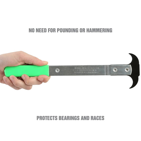 Hand holding Dual Tip Seal Removal Tool For Any Seal Size Easy No Hassle Seal Extractor With Sharp Tips That Slip Under Seals Quick Durable Handheld Tool For Automotive Plumbing And Everyday Home Use.