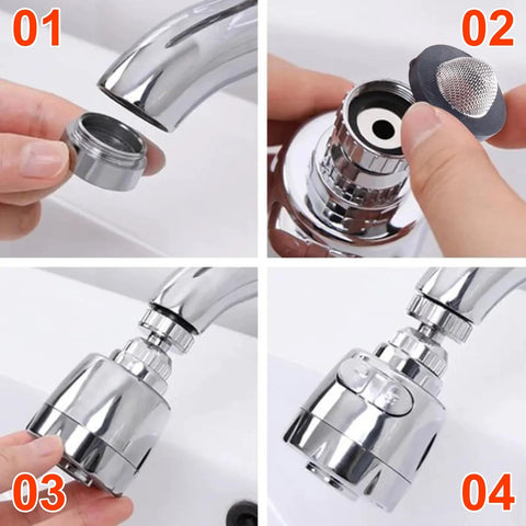 PAGOW 8-pc stainless steel hose filter washers; chrome finish, end cap being unscrewed. 
PAGOW stainless steel hose filter washer with mesh screen; close-up removing filter from chrome inlet. 
PAGOW chrome hose filter washer installed on connector; side view. 
PAGOW chrome hose filter washer assembly fully installed on hose outlet; end view.