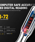 Upgraded 3 To 72 Volt LED Digital Automotive Circuit Tester with Voltage Reading and Polarity Indicator Light close-up