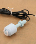 Pro Grade Water Level Float Switch Probe for Commercial Ice Machines, Universal Two Line Float Sensor Accessories, Easy Install, Dependable Level Sensing for Bar, Cafe, and Home Kitchen Equipment, white plastic probe with cable