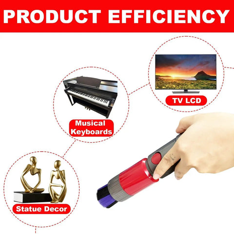 Versatile Vacuum Attachments Compatible With Cordless Vacuum Models V7 V8 V10 V11 V15 No Fuss Home And Car Cleaning Kit shown in use