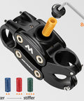 Suspension Bike Stem with Shock Absorbing Travel For Mountain Road Gravel And E Bike Rigs Fits Standard 28.6mm Steerer And 31.8mm Handlebars