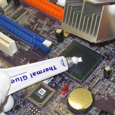 20 Gram Dope Thermal Conductive Glue For Electronics applied on circuit board, silicone cooling compound, heatsink installation for MOSFETs