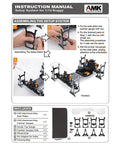 Instruction manual for Setup Gauge for One Tenth Scale RC Cars With Suspension and Steering Adjustment Camber Toe Slip Angle