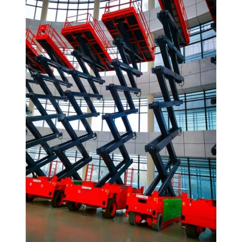 Heavy Duty Mobile Scissor Lift And Electric Hydraulic Lifting Platform Table For Smooth Warehouse Moves And Tight Space Hustles With Plug And Play Industrial Design