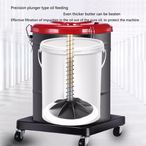Shop Certified Top Tier Pneumatic Grease Pump With 75 to 1 Pressure Ratio And Direct 5 Gallon Drum Fitment, Built Rock Hard For Heavy Duty Crews, Flows Blazing Fast With 16 Foot Air Hose For Stress Free Wrench Sessions