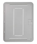 20 Inch Media Enclosure Kit With Hinged Trim Cover White Plastic Media Cabinet For Media Box 5 Pack ABS Construction Reversible Door