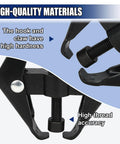 Close-up of Heavy Duty Battery Terminal And Wiper Arm Puller showing hook, claw, and high thread accuracy for automotive use.