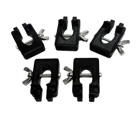 5 Piece Hull Planking Clamps For Wooden Model Ship Kit With Frame Plank Holder Tool Wingnut Tightening Keeps Your Hull Secure