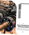 Heavy Duty Steel Spring Loaded Plunger Lock Pin With Knurled Thumb Grip And Quick Release Mechanism for mechanical gear positioning.