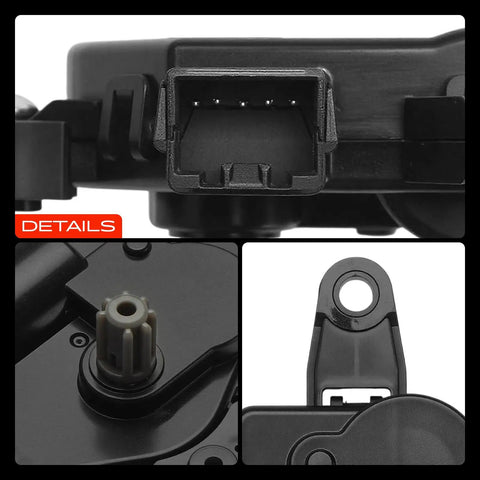 Zero Hassle Plug And Play Hvac Heater Blend Door Actuator For Hyundai Ioniq shows detailed view of connector and motor design.
