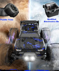 Beast Speed 60KPH 1:14 Scale RC Truggy 4x4 Off Road Remote Control Truck Waterproof Electric Car With 2S Battery displaying paddle tires for snow and sand