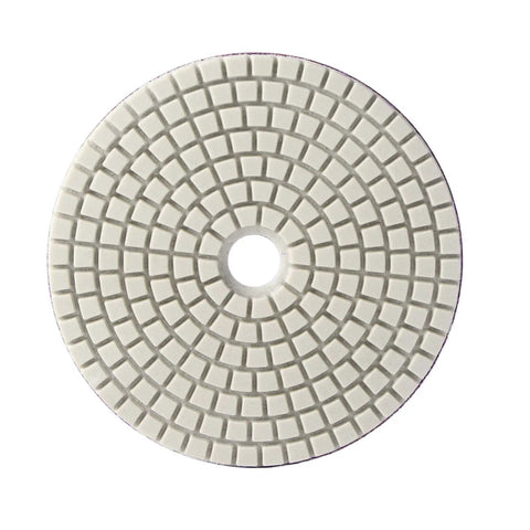Pro Grade Polishing Pads Set For Wet And Dry Grinding, abrasive pads for marble granite stone, burnishing grit discs, white pad
