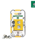 Workhorse Everyday Hydraulic Fitting And Adapter Kit With 84 Adapters And 150 ORFS Face Seal O Rings Waterproof Case