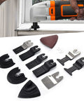 Workhorse Oscillating Saw Blades Kit for Multitool with high carbon steel blades and sandpaper for woodworking