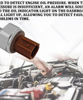 Oil Pressure Sensor Switch For Honda Accord Crosstour Odyssey Pilot Passport Ridgeline with Automatic Transmission in engine bay