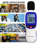 Portable Bluetooth Decibel Meter With Data Logging And Smartphone App Connectivity, Records 30 To 130 DBA Noise Levels, Includes Data Hold, Max Min Alarm, And Backlit LCD Display For Easy Readouts. handheld sound level meter with windscreen for noise checks