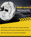 Front Wheel Hub Bearing Kit For Acura RDX 2007 2008 2009 2010 And Honda CR V 2007 2008 2009 2010 2011 5 Lug Non ABS Left And Right Sides BR930583K Replacement OE Grade Drop In Wheel Hub Assembly