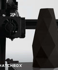 3D printed vase using Black 1.75mm PLA 3D Printer Filament, 1 Kg Spool With Dimensional Accuracy Plus Or Minus 0.03 Mm on a printer.