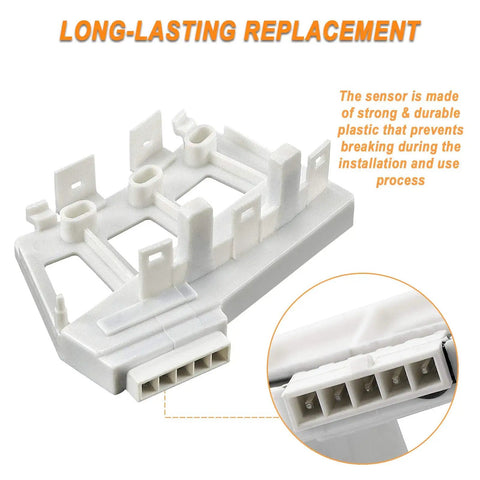 Washer Rotor Position Sensor Assembly Dope Replacement For LG Hall Sensor Easy Install Replaces 6501KW2002B PS3529186 4962510 AP4440680 Compatible With 6501KW2002A MPS RPS Motor Position Sensor