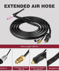 WP26 TIG Torch With Air Cooled High Frequency Start Beefy 13 Ft Cable 150 A Dinse 35 To 50 MM2 Connector