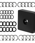Heavy Duty Impact Retaining Ring Clip And O Ring Kit With Anvil Installation Tool For 1/2 And 3/8 Inch Impact Wrenches, various clips and rings.
