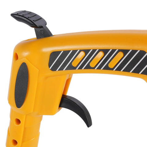 Close-up of the handle and trigger of the Jauarta Distance Measuring Wheel Portable Accurate Measure Tool for.
