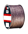 Teadit 2000 braided graphite packing spool, 1 in size, 1 lb, brown flexible packing