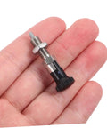 Top Shelf Hand Retractable Spring Plunger With Knurled Grip Locking Positioning Pin For Toolboxes And Rolling Cabinet, held in hand.