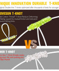 Pompano Surf Fishing Rigs With Hand Tied Unique T Knot Saltwater Floats Pre Rigged Tackle durability comparison