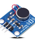 3 Pack DC 5V 9000 RPM Dope Vibration Module For DIY Projects PWM Controlled Industrial Vibe Motor Shock Vibration Motor For Electric Machines And Robotics Applications, blue PCB
