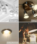 Track and ceiling lights with 25W NP5 Candle Warmer Replacement Light Bulb 4 Pack for Wax Melt Tart Burners Halogen GU10 120V Dimmable
