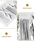 24 Piece Toggle Bolt Kit For Drywall With Wing Nuts And Boxed Set, organized in storage for home improvement.