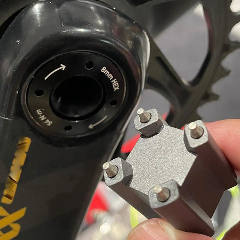 Dub Cap And Remove Tool For SRAM BB30 Crankset Self Extracting Arm Cap Removal Non Round Design Easy Insertion Portable Bike Repair Kit