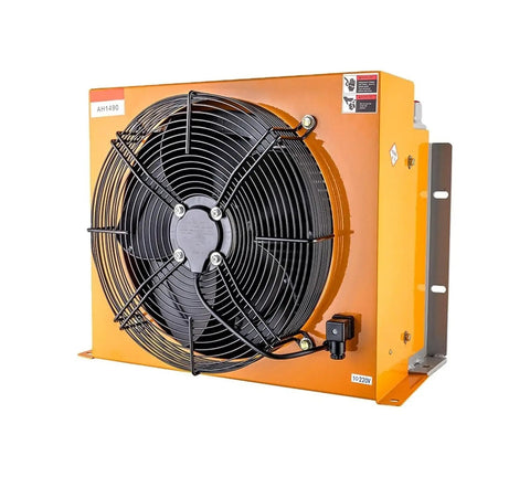 Air Cooled Hydraulic Oil Radiator With 250 LPM Flow, 24000 Kcal Per Hour Cooling, Beefed Up Heat Exchanger And Fan, Strong 2.0 MPa Pressure Rating, Industrial Grade Oil Cooler For Machinery And Equipment