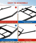 Assembly guide for 72 Inch Tow Behind Drag Harrow Driveway Grader Heavy Duty Dirt Leveling Rake with Gravel Chain