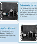 Heavy Duty Manual Rebar Bender For Steel Bars Up To 14Mm Adjustable Bending Angle Up To 200 Degrees showing adjustable screw detail.