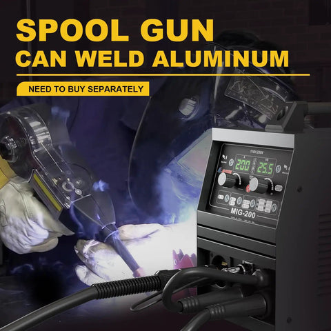 No Gimmick Heavy Duty 200Amp Multiprocess Mig Welder With 110V And 220V Power Handles Gas Or Gasless Runs Straight And Tight Features Digital Gauge For Quick Welds Including Lift TIG Stick ARC Functionality