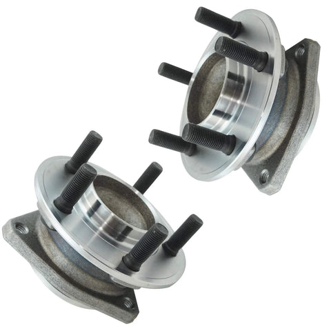 Two Piece Front Wheel Bearing And Hub Assembly Set For 2012 Through 2023 Chrysler 300, Dodge Challenger, And Charger Driver Side And Passenger Side Replacement OEM Grade Quality