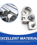 Premium Built Tough Positive Battery Terminal Connector For Genesis G80 G90 2015 2020 Galvanized Copper close-up with galvanized copper detail.