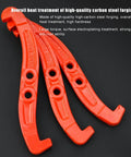 Three jaws of Beefy Heavy Duty Hydraulic Three Jaw Gear Puller Kit For Bearings, Pulleys, And Flywheels, high-carbon steel, rust resistant