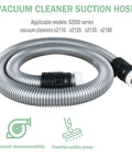 Flexible Vacuum Hose For Canister Cleaners 1.6m Replacement Tube Compatible With Miele C1 C2 S2000 Series 38mm Attachment Part