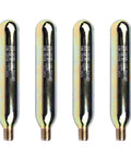 Four 33g CO2 cylinders with 1/2-inch thread for inflatables - Rearming CO2 Cylinder Kit for Auto and Manual Inflatable Life Jackets and Vests 33 Gram Cartridges One Half Inch Thread Four Pack PFD Accessories Replacement