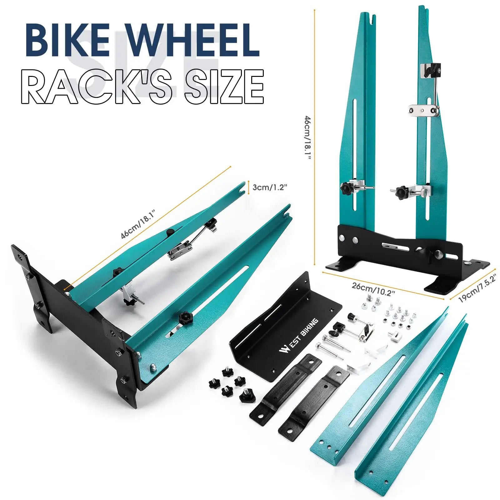 Pro Grade Bicycle Wheel Truing Stand For Precise Repairs ✓