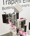 Heavy Duty Compact Modular Label Applicator Built Tough For Relentless Shifts Runs Smooth and places labels on point with rugged steel frame.
